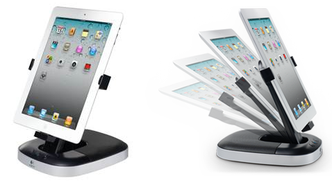 Piltidel: Logitech Speaker Stand for iPad (allikas: Logitech)