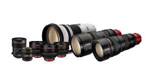 Canon tegeleb 35 mm fikseeritud fookuskaugusega kinofilmiobjektiivi arendusega