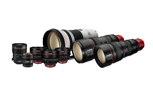 Canon tegeleb 35 mm fikseeritud fookuskaugusega kinofilmiobjektiivi arendusega