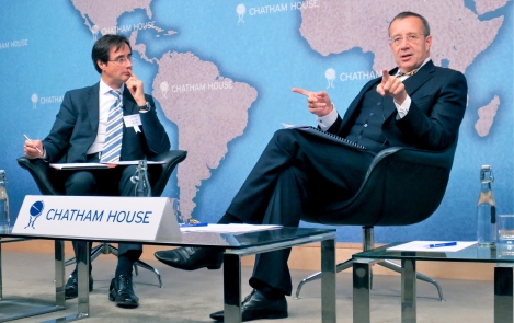 President Ilves rääkis Chatham House’is küberruumi väljakutsetest