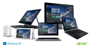 Acer teatab, et kogu 2015. aasta Windowsi-põhine tootevalik on Windows 10 jaoks valmis
