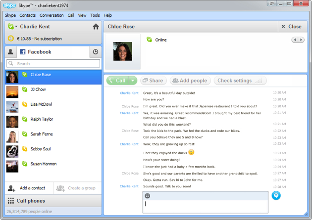 Skype muutub sotsiaalsemaks tänu uuele Skype’i Windows’i 5.5 betaversioonile