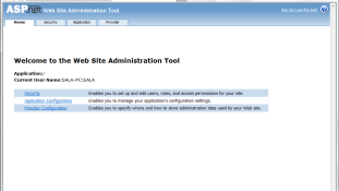 Mida teha kui Web Site Administration Tool ei avane?
