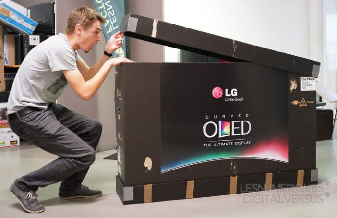 LG nõgus OLED teler on nüüd ka Eesti turul saadaval