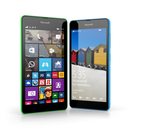 Eestis algab täna Microsoft Lumia 535 nutitelefonide müük