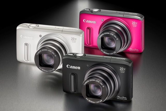 Canon tutvustas uusi kaameramudeleid PowerShot SX260 HS ja PowerShot SX240 HS