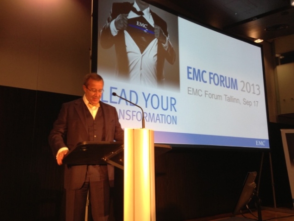 President Toomas Hendrik Ilves EMC IT-foorumil: Euroopas ei ole täna veel toimivat digitaalset ühisturgu