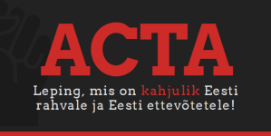ACTA-vastane protest (Tallinnas, Vabaduse väljakul, 11.02)