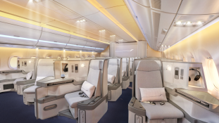 Finnairi uue lennuki A350 XWB salongi sisekujundus pälvis kõrge tunnustuse