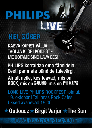 Juba täna – Philips festival